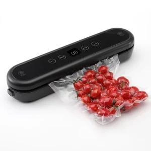 Mini Portable Vacuum Sealer Compact Food Saver with Time Display Food Preservation