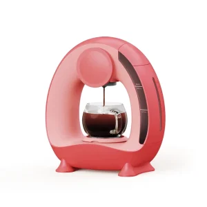 Mini Q Single Cup Portable American Single Serve Coffee Maker Powerful and Efficient Brewing Machine Soft and Quiet Eco Friendly