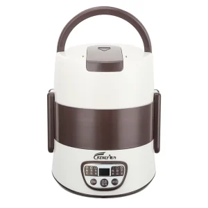 Mini Quick Heat Egg Boiler Inner Pot Electric Food Steamer Stainless Steel Plastic Non Stick Cookware Set Round 1L