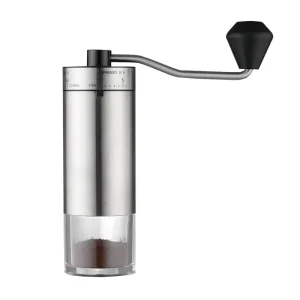Mini Small Hand Mill Portable Manual Coffee Grinder Hand Crank Coffee Grinder with 304 Stainless Steel Core for Home