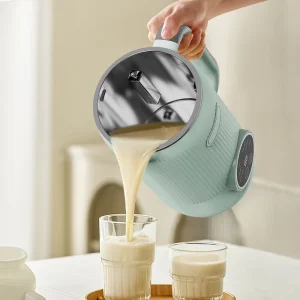 Mini Soup Cooker Heating Blender Soybean Machine Soymilk Plant Based 600ML Nut Milk Maker Automatic Soy Milk Maker