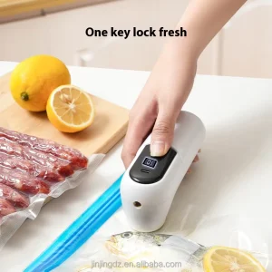 Mini Style Electric Vacuum Pump Transparent Air Extraction Food Vacuum Pump for Sealed Bags Bag Storage Preservation