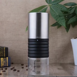 Mini USB Stainless Steel Rechargeable Wireless Portable Coffee Grinder Espresso Maker