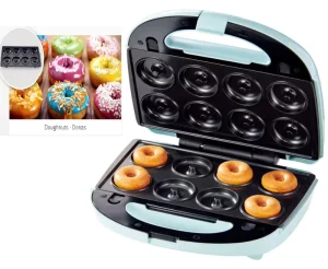 Mini Waffle Maker Detachable 3 in 1 Non Stick Sandwich Maker With Cool Touch Handle Doughnut Donuts Maker
