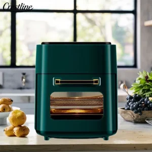 Modern 15L Oil Free Air Fryer Fashionable Square Oven with Touch Screen Control for Modern Household Kitchen Use