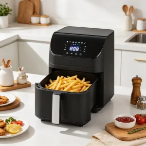 Modern 4L 1200W Smart Home Appliance Electric Air Fryer Perfect Frying Non Oil Healthy Cook Adjustable Automatic Fryer