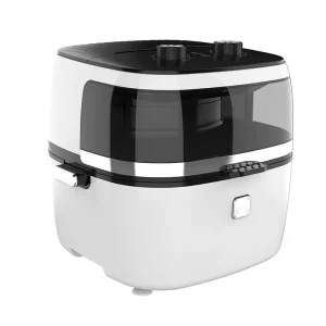 Modern 6.5L Electric Air Fryer Oven Non-Stick Plastic Pot with Temperature Control for Household or Hotel Use 1-Year Warranty