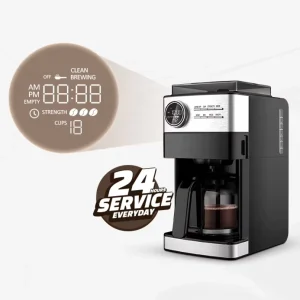 Modern Design Commercial Household 12 Cups Automatic Electric Drip Coffee Maker Machine