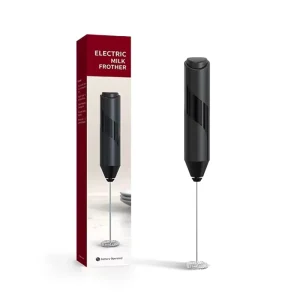 Modern Design Eco Friendly Battery Operated Automatic Hand Milk Frother Stainless Steel for Tea Coffee Matcha