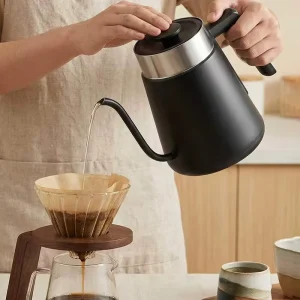 Modern Design Home Household 220V Intelligent Temperature Setting Gooseneck Spout Electric Water Kettle for Coffee 1 Liter