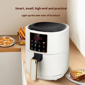Modern Electric Large Touch Screen Control Air Fryer Oven Baking Fast Cooking Energy Saving Household Multi function 8.1-10.0L