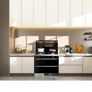 Modern Hotel Custom Kitchen Cupboard Wood Laminate Flat Pack Cabinet for Home Use MDF Carcase with Hinge Accessory