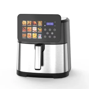 Modern Large 10L Electric LED LCD Display WiFi Digital Energy Saving Oil Free Air Fryer Grill 2 in 1 Baking French Household Use