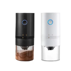 Modern Luxury Mill USB Rechargeable Electric Manual Stainless Steel Coffee Grinder 35g Capacity