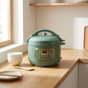 Modern Smart Rice Cooker Efficient Cooking Appliance with Pressure Function for Family Use Electric Pressure Cooker