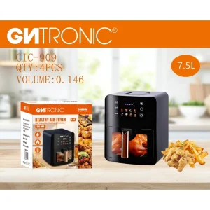 Modern Square 7.5L Large Capacity Oil-Free Automatic Electric French Fries Machine Household Air Multi-Function