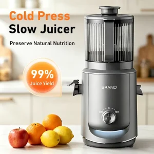 Moisture proof Design Slow Juicer Whole Fruit Feeding Extra Wide Feed Chute High Yield Cold Press Juice Extractor