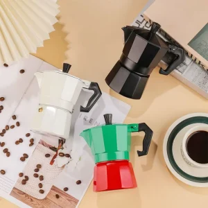 Moka Pots Classic Coffee Makers Espresso Mocha Pot Single Valve Moka Pot Home Brewing Coffee Maker