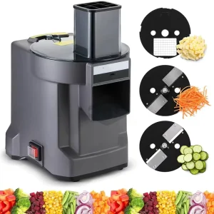 Multi Blade Commercial Food Processor High Cutting Efficiency for Canteen Kitchen Vegetable Prep