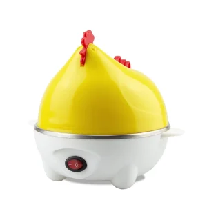 Multi Colors Home Kitchen 7 Eggs Steamer Automatic Egg Cooker PP Electric Egg Boiler