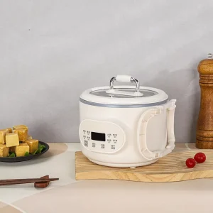Multi Cooker with Digital Timer Control Micro pressure Cooking 1.2L Capacity Energy Efficient Class A+++