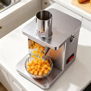 Multi Function Electric Food Processor for Onion Potato Carrot Dice Slice Shred in Seconds