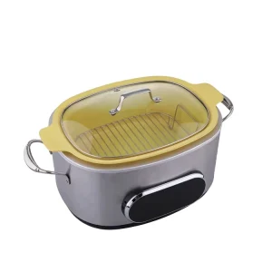 Multi Function Smart Control Stainless Steel Electric Slow Cooker Sous Vide Yogurt Cooker