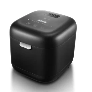 Multi-Function Smart Home Kitchen Appliances Square Electronic Rice Cooker 5L with Timer Control and Touch Panel