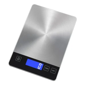 Multi Function Stainless Steel Digital Kitchen Electronic Scale Chargeable Battery Operated Accurate Weight Measuring