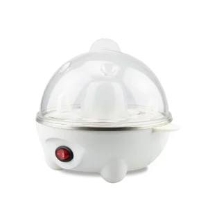 Multi Functional 220V Hard Boiled Round Shape Silicone Household Egg Steamer Vertical Dash Rapid Egg Cooker