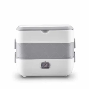 Multi Functional 2L Heating Thermal Thermos Cooking Lunch Box 304 Stainless Steel Electric Lunch Box