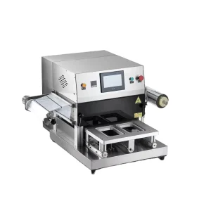 Multi Functional Automatic Electric Heat Sealing Vacuum Sealer Machine for Meat Fish Cooked Food Beverage Cans Foil Film
