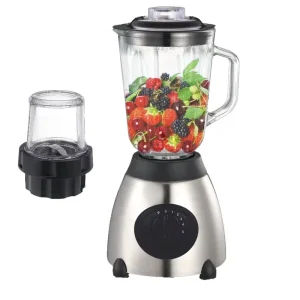 Multi Functional Electric Glass Stainless Steel Housing Portable Blender 9 Speed 2L Variable Speed Household Fruit Vegetable