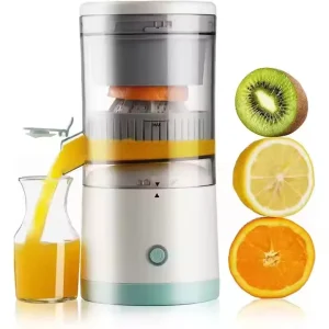 Multi Functional Electric Orange Juicer Portable Home Fruit Juicer Automatic Residue Separation USB Rechargeable USB Outdoor Use