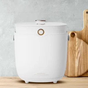Multi-Functional Mini Electric 2L Smart Rice Cooker & Food Heater with Microcomputer Control Portable Cooking Heating On The Go