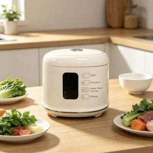 Multi Functional Rice Cooker WT D03 1.6L 400W 7 Cooking Modes with Touch Control for Small Family