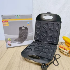 Multi Functional Sandwich and Waffle Makers 2 Slices Electric Easily Cleaned Household Non Stick Surface Breakfast Toaster