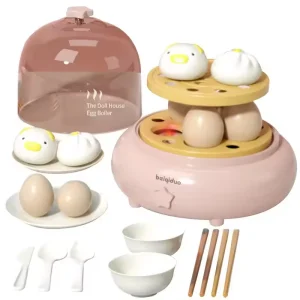 Multi Functional Smart Electric ABS Plastic Egg Cooker and Boiler with Steamer Lighting and Sound for Home