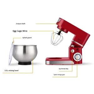 Multi Functional Stand Mixer Household Food Processor Electric US EU UK Standard Dough Desktop Egg