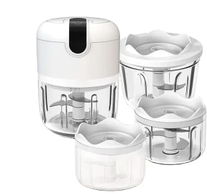 Multi-Functional Wireless Garlic Blender Kitchen Portable Electric Vegetable Chopper Mini Food Processor Home Kitchen Gadgets
