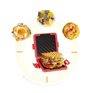 Multi Layer Baking Silicone Coated Aluminum Microwave Baking Sheet Non Stick Even Heating Food Grade Microwave Baking Pan