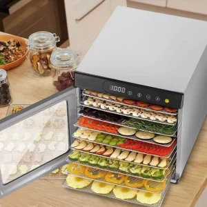 Multi Layer Vegetable Herb Snack Dehydrating Machine Food Dehydrator Machine Stainless Steel Dehydrator