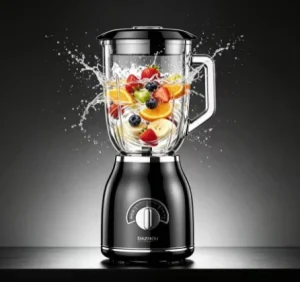Multi-Speed Control Glass Large 1500ml Capacity Container Blender