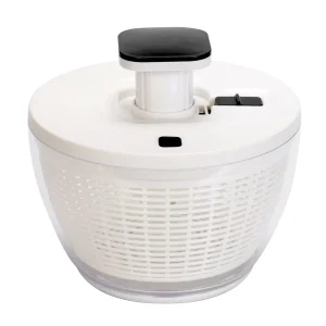 Multi Use Lettuce Vegetable Fruit Dryer Drainer Strainer Washer Prepping Large Salad Spinner with Bowl and Colander