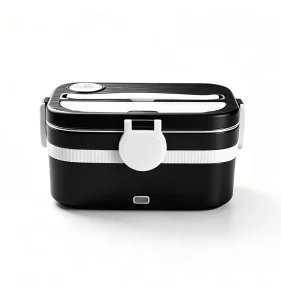 Multi Voltage Electric Heated Lunch Box 12V 24V Car Use 110V 220V Household Portable Food Heater Container for Worker