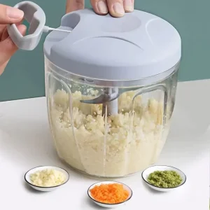 Multi function 500 900ml Mini Pull String Food Processor BPA Free Vegetable Chopper Manual Food Chopper for Meal Prep