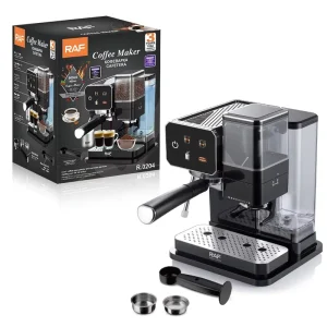 Multi function 900ml 15 Bar Pressure Coffee Machine Stainless Steel Semi Automatic Intelligent Espresso Coffee Maker Machine