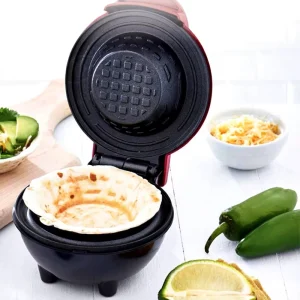 Multi function Mini Portable Cute Waffle Maker Round Non stick Electric Mini Waffle Maker Party Gift Dessert Snake Making