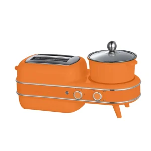 Multi functional 3 in 1 Breakfast Station Portable Kitchen Appliance for Sandwiches and More