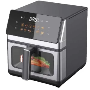 Multi-functional 6L Large Capacity Low-Fat Oil Free French Fries Oven Electric Visual Air Fryer